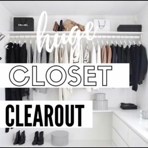 CLOSET CLEAR-OUT